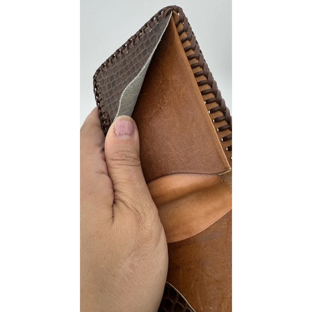 Custom Leather Wallet - Unmarked‎ - Excellent Condition